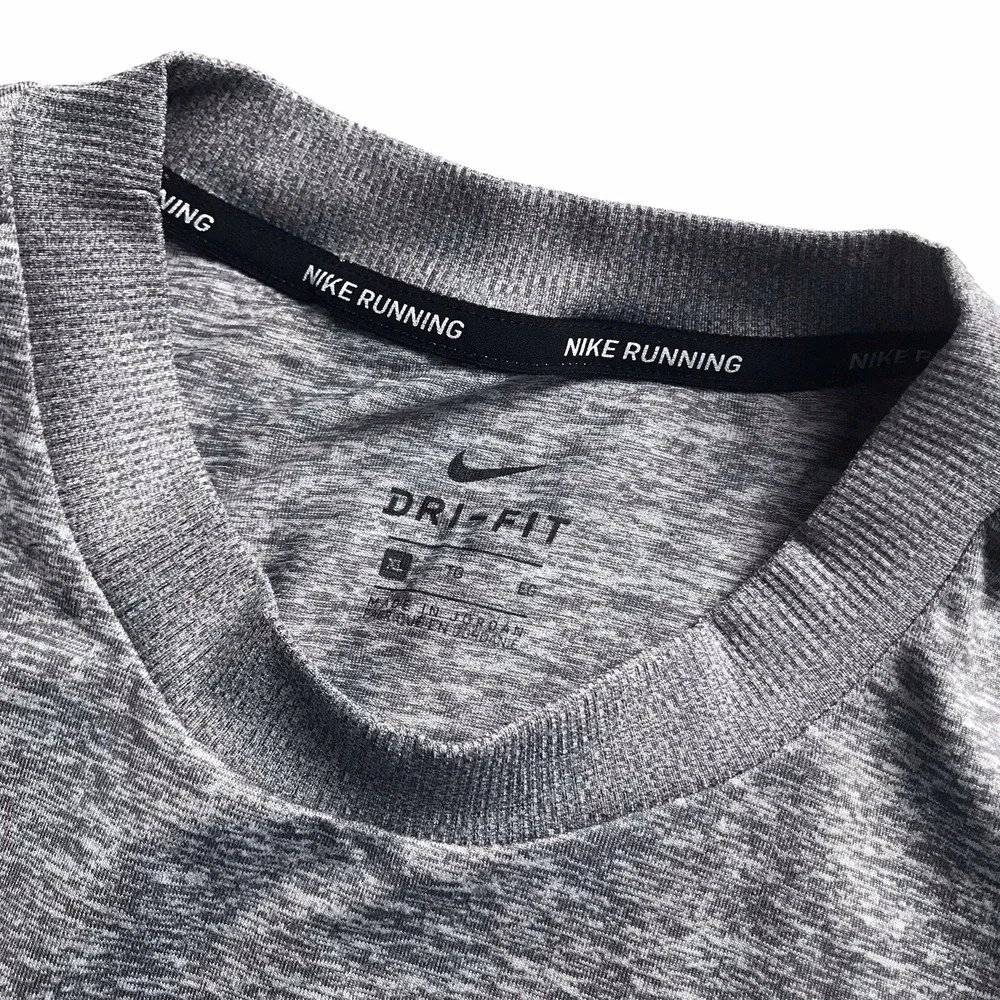 Nike Element Women's XL Gray Long Sleeve Running Shirt Dri Fit Athletic Top NWT
